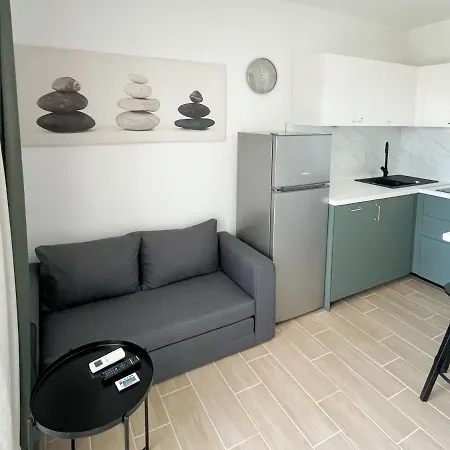 Modern Studio Overlooking Downtown Makarská Exteriér fotografie
